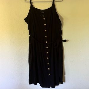 City Chic black sundress Size 24